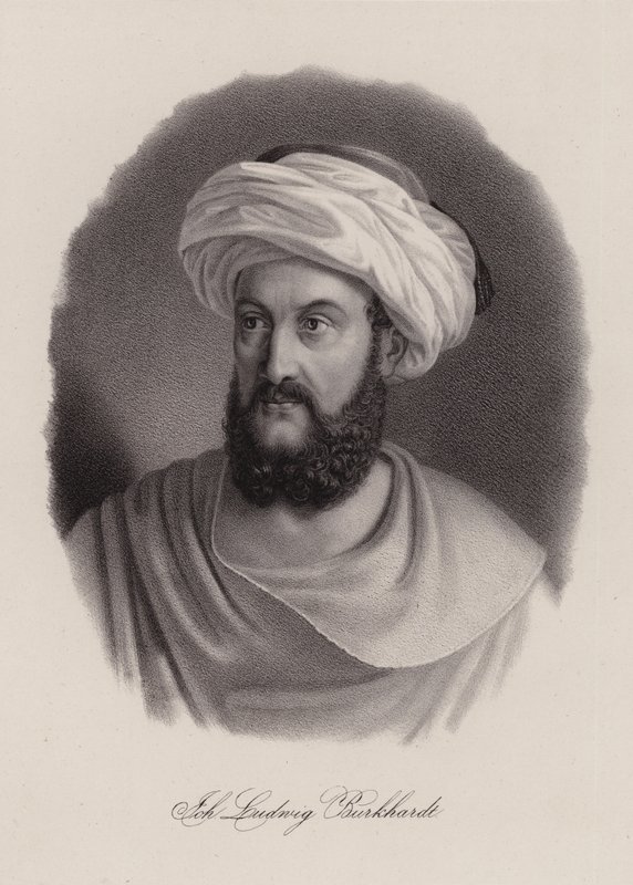 Johann Ludwig Burckhardt, viajero y geógrafo suizo de Swiss School