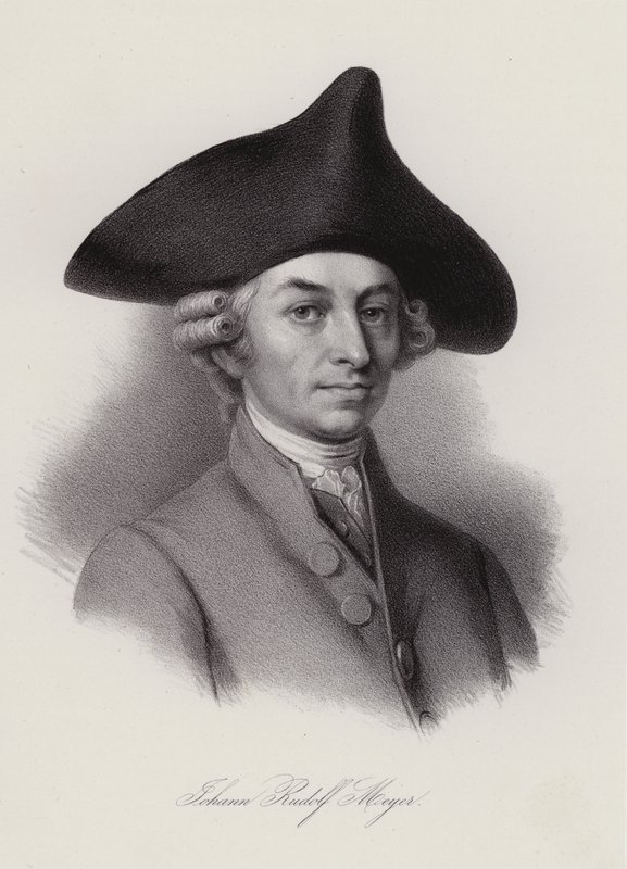 Johann Rudolf Meyer, fabricante de cintas de seda y filántropo suizo de Swiss School