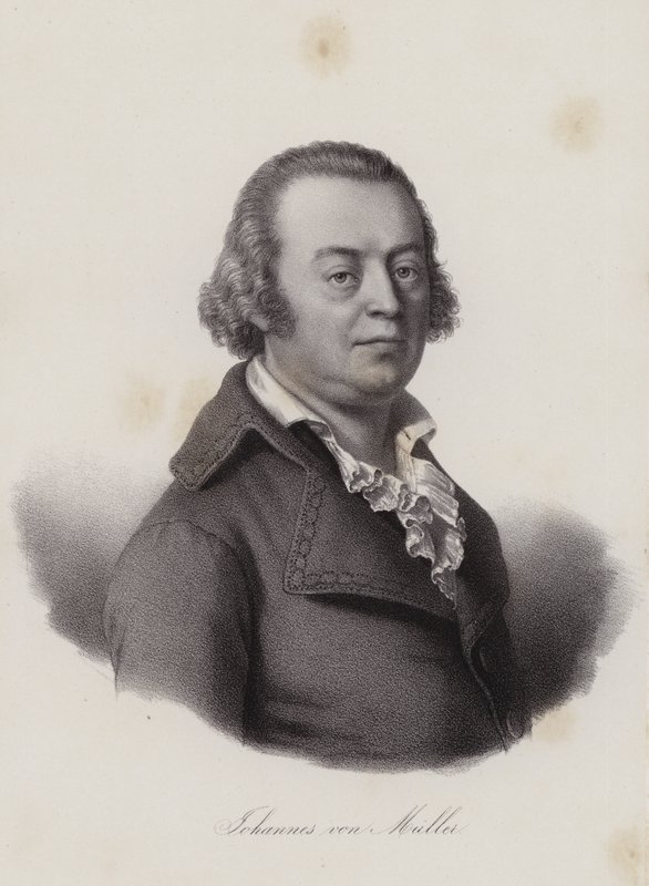 Johannes von Muller, historiador suizo de Swiss School