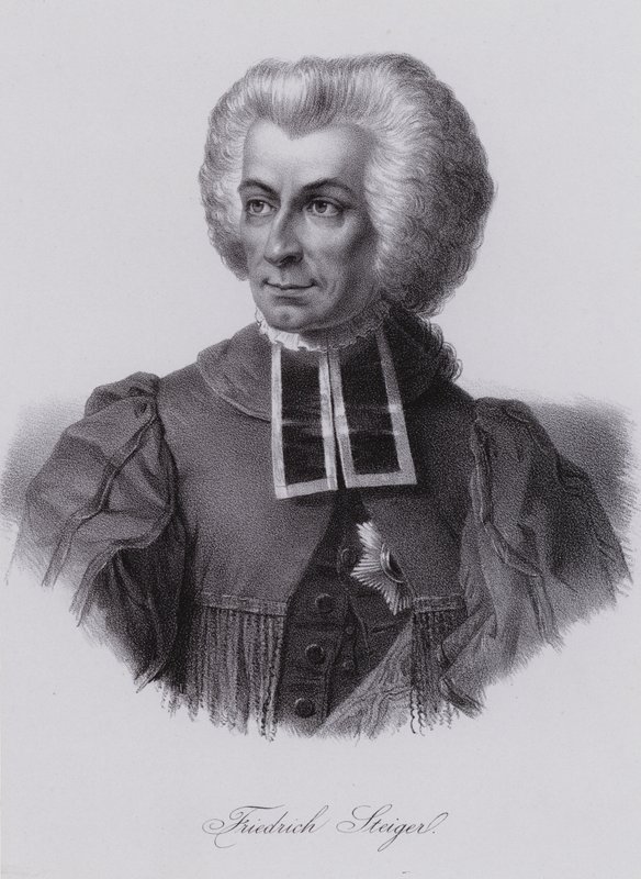 Niklaus Friedrich von Steiger, político suizo de Swiss School