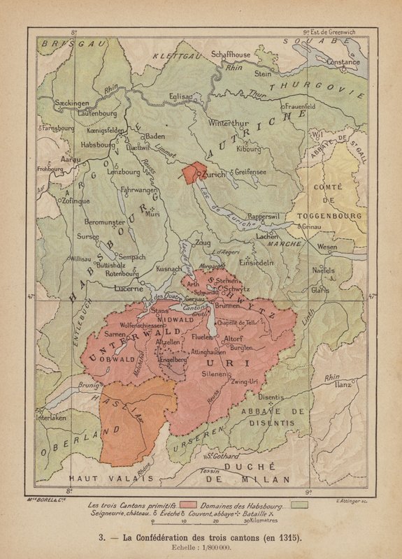 Vieja Confederación Suiza de Swiss School