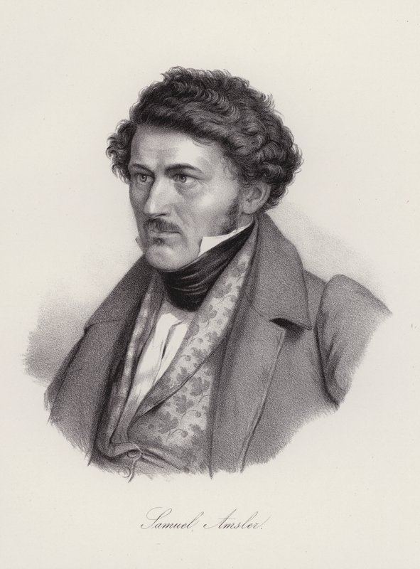 Samuel Amsler, grabador suizo de Swiss School