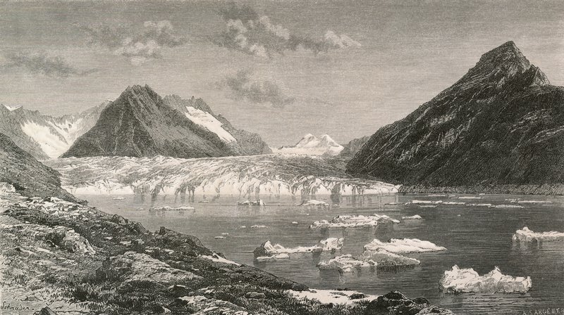 El glaciar Aletsch y el lago Marjelen de Swiss School