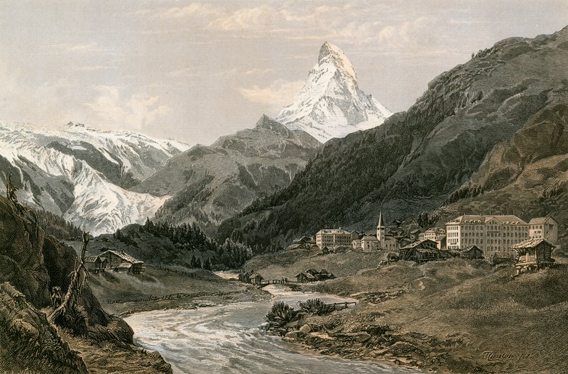 Zermatt y el Matterhorn de Swiss School
