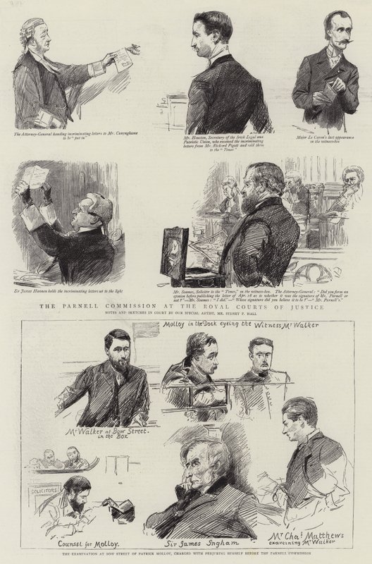 La Comisión Parnell en los Tribunales Reales de Justicia de Sydney Prior Hall