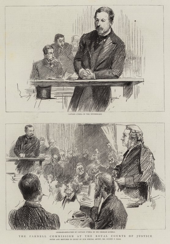 La Comisión Parnell en los Tribunales Reales de Justicia de Sydney Prior (after) Hall