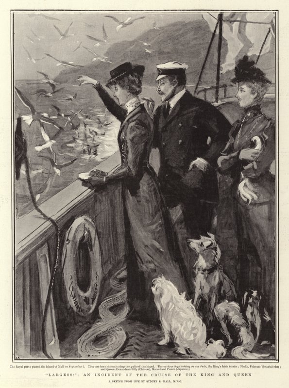 ¡Generosidad!, un incidente del crucero del Rey y la Reina de Sydney Prior Hall