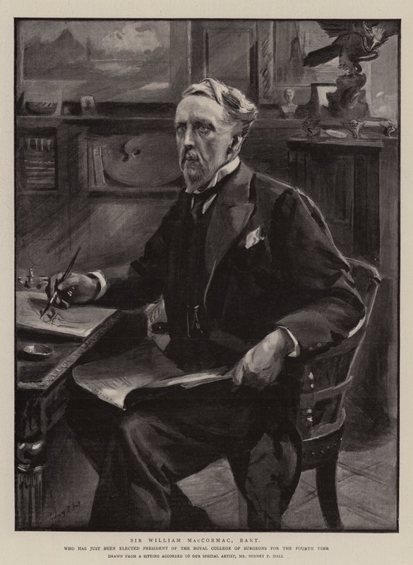 Sir William MacCormac, Baronet de Sydney Prior Hall