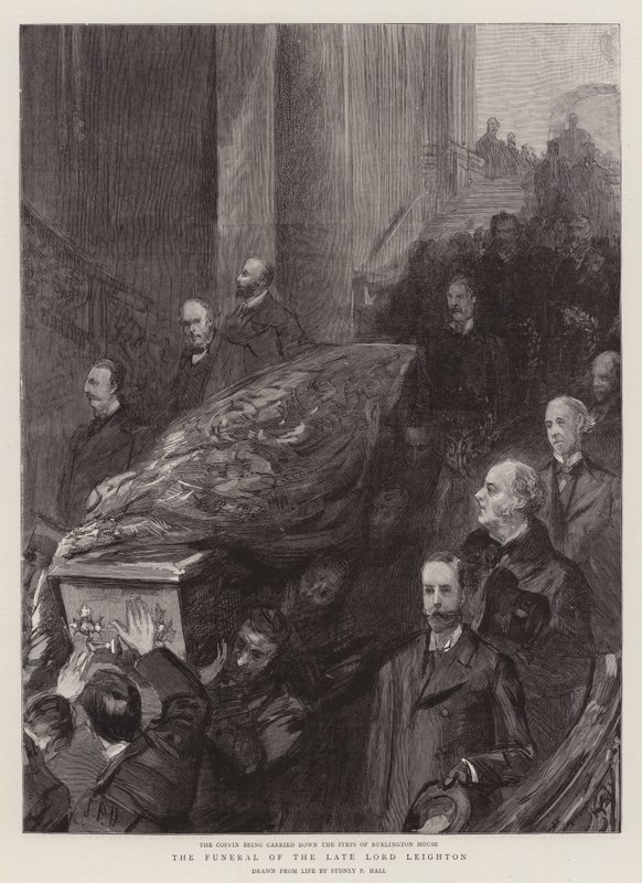 El Funeral del Difunto Lord Leighton de Sydney Prior Hall