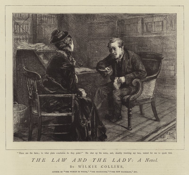 La Ley y La Dama, una Novela de Sydney Prior Hall
