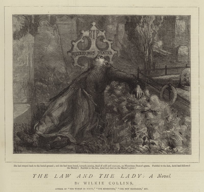 La ley y la dama, una novela de Sydney Prior Hall