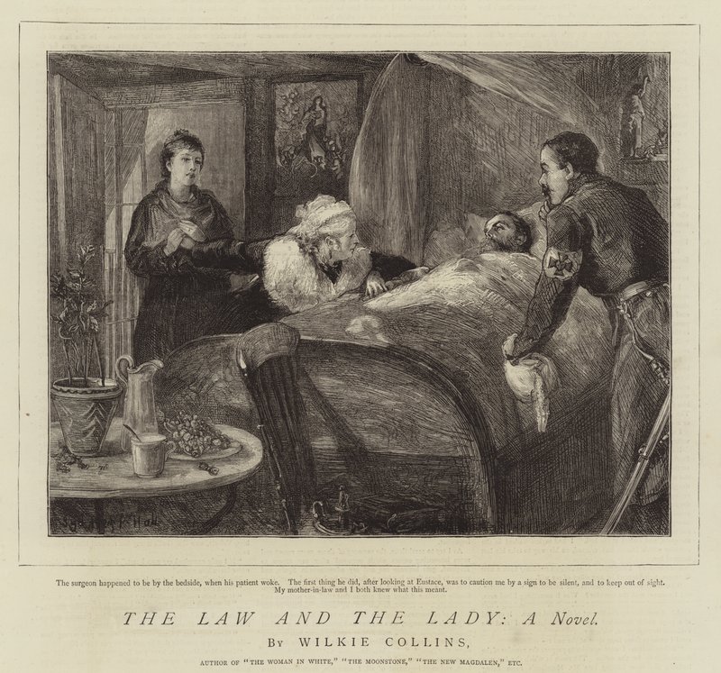 La ley y la dama, una novela de Sydney Prior Hall