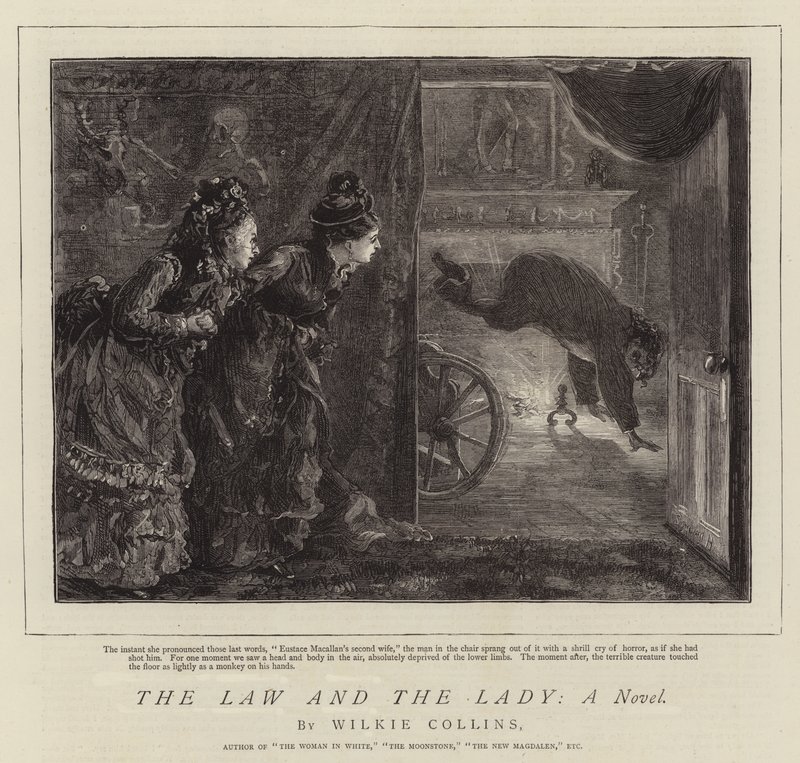 La ley y la dama, una novela de Sydney Prior Hall