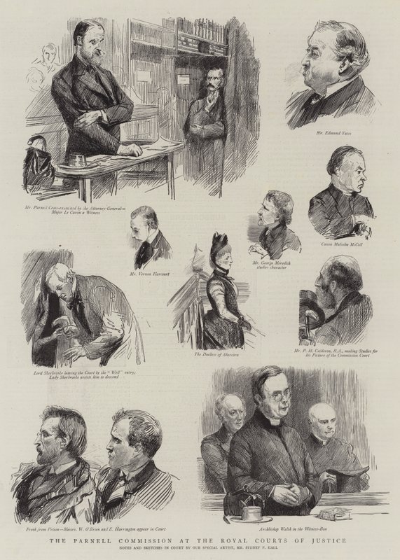 La Comisión Parnell en los Tribunales Reales de Justicia de Sydney Prior Hall