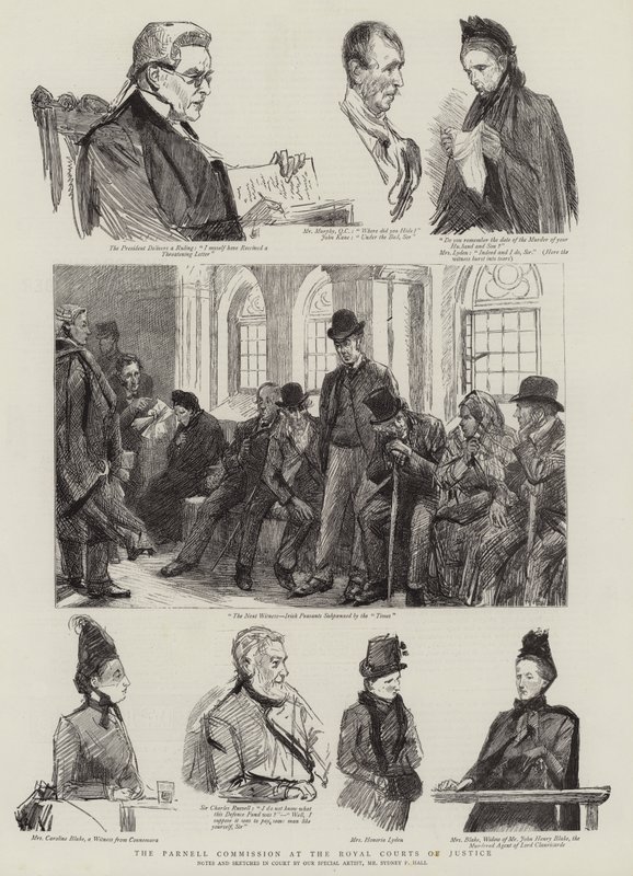 La Comisión Parnell en los Tribunales Reales de Justicia de Sydney Prior Hall