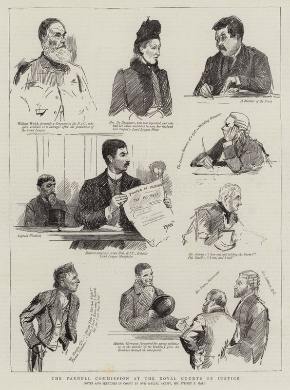 La Comisión Parnell en los Tribunales Reales de Justicia de Sydney Prior Hall
