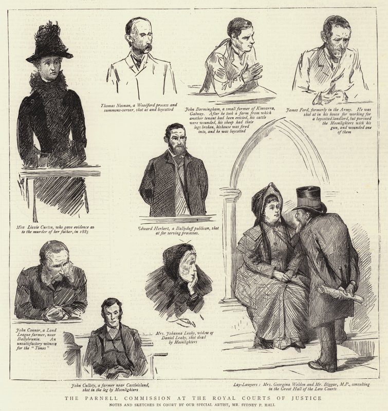 La Comisión Parnell en los Tribunales Reales de Justicia de Sydney Prior Hall