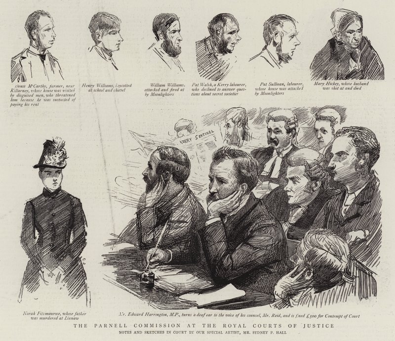 La Comisión Parnell en los Tribunales Reales de Justicia de Sydney Prior Hall