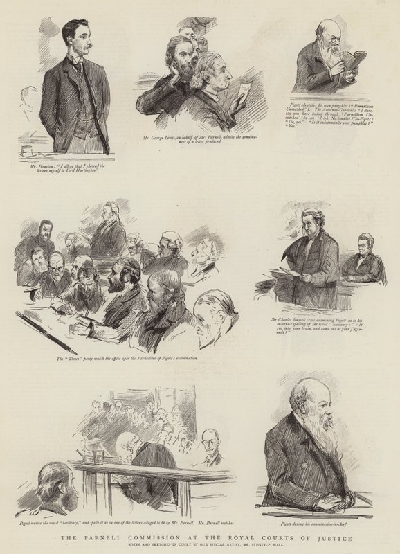 La Comisión Parnell en los Tribunales Reales de Justicia de Sydney Prior Hall