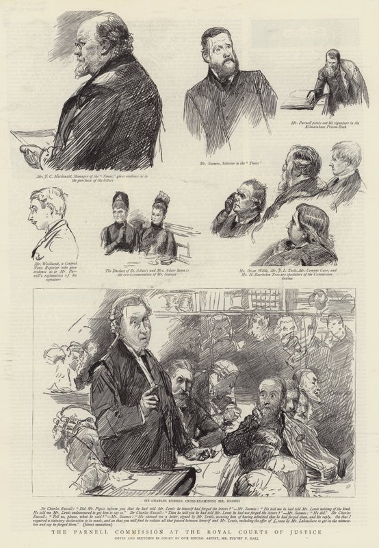 La Comisión Parnell en los Tribunales Reales de Justicia de Sydney Prior Hall
