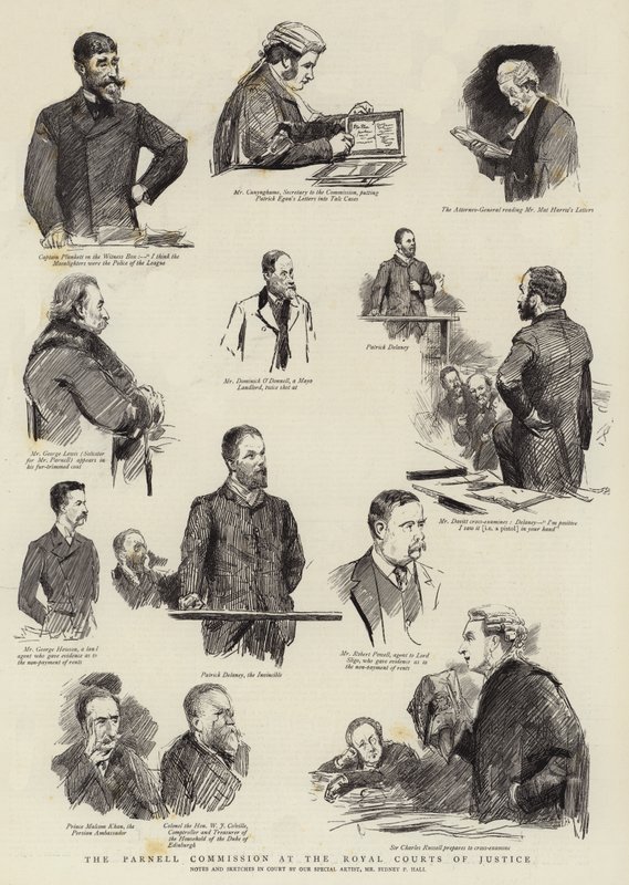 La Comisión Parnell en los Tribunales Reales de Justicia de Sydney Prior Hall
