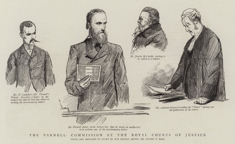 La Comisión Parnell en los Tribunales Reales de Justicia de Sydney Prior Hall