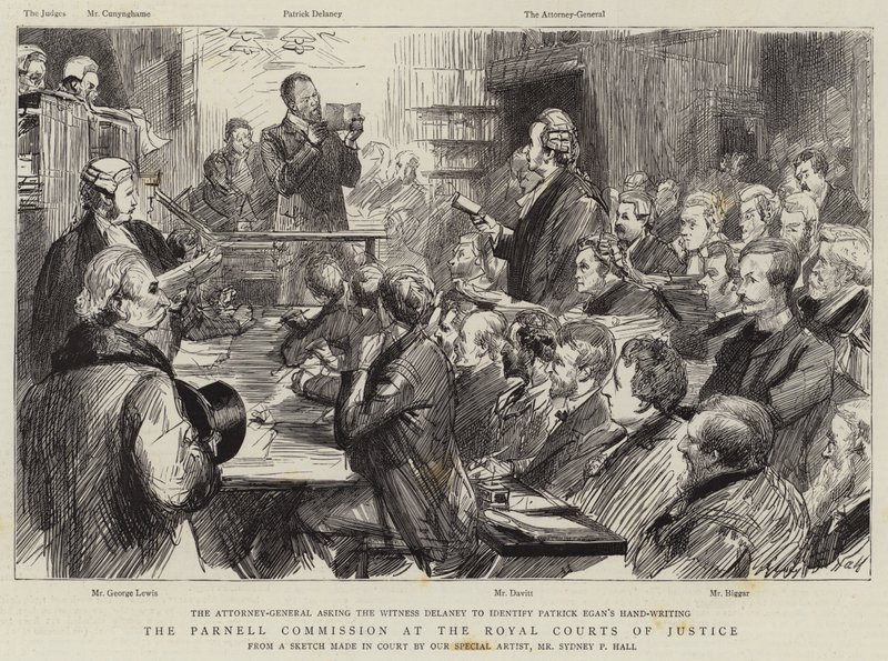 La Comisión Parnell en los Tribunales Reales de Justicia de Sydney Prior Hall