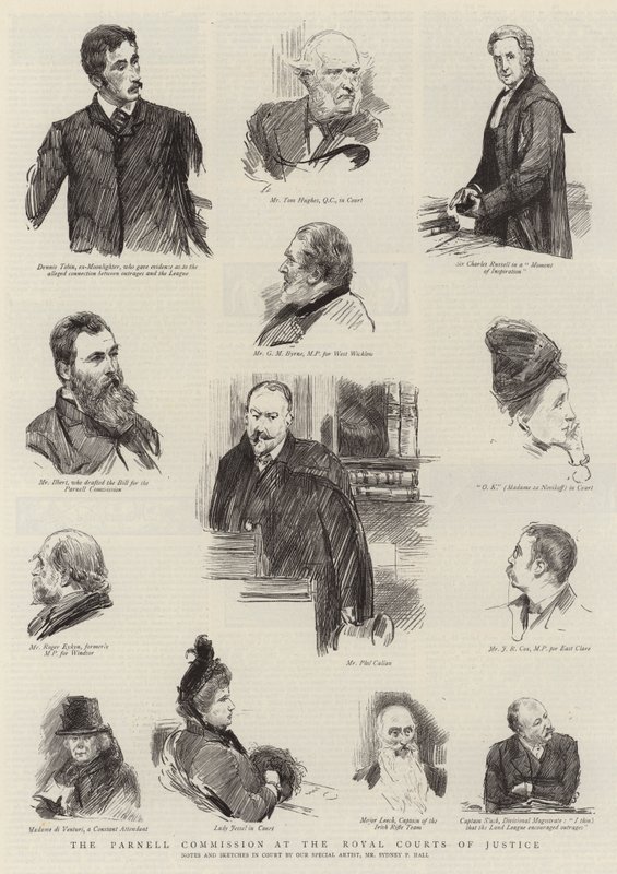 La Comisión Parnell en los Tribunales Reales de Justicia de Sydney Prior Hall