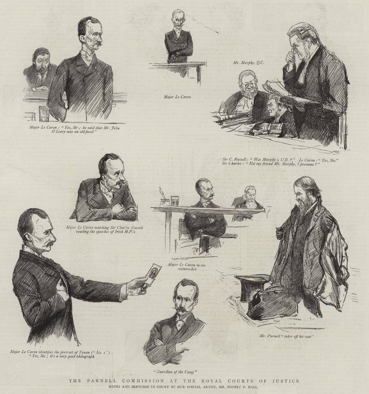 La Comisión Parnell en los Tribunales Reales de Justicia de Sydney Prior Hall