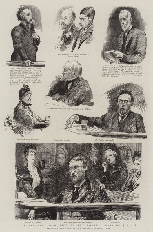 La Comisión Parnell en los Tribunales Reales de Justicia de Sydney Prior Hall