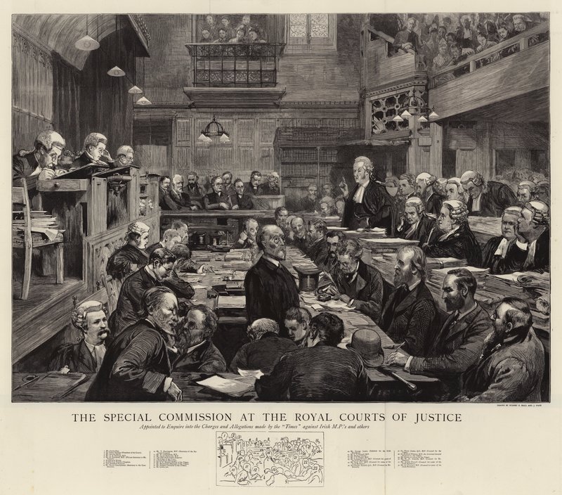La Comisión Especial en los Tribunales Reales de Justicia de Sydney Prior Hall