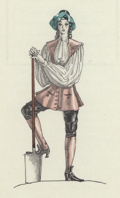 Ilustración para Cándido de Voltaire de Sylvain Sauvage