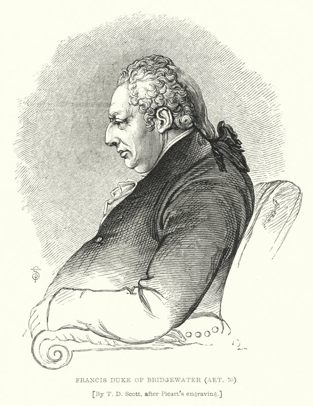 Francis, Duque de Bridgewater, Aet 70 (grabado) de T. D. (after) Scott