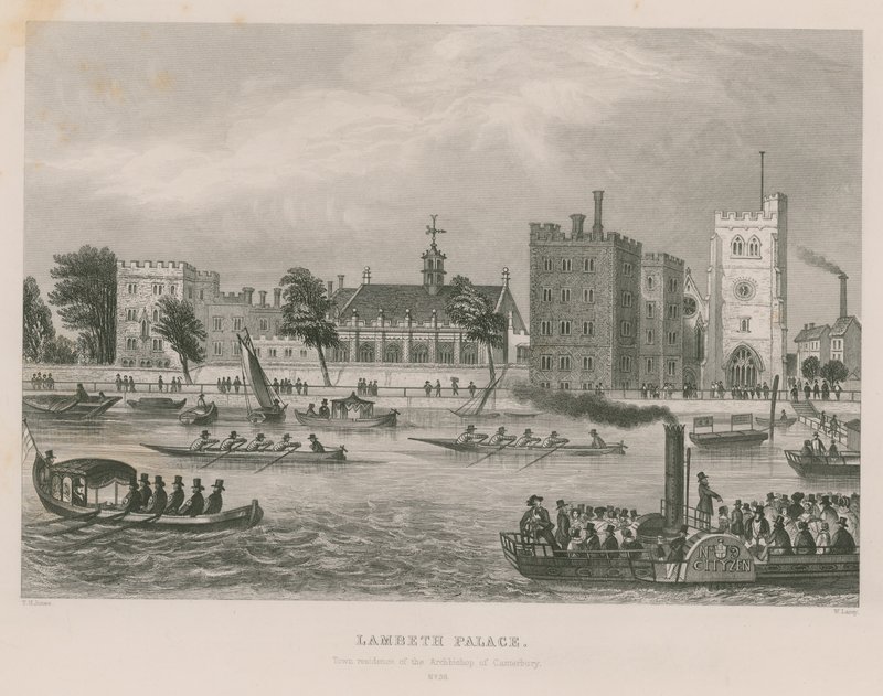 Palacio de Lambeth de T. Hampson Jones