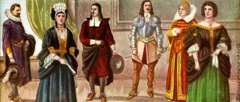 Vestimenta italiana del siglo XVII de Tancredi Scarpelli