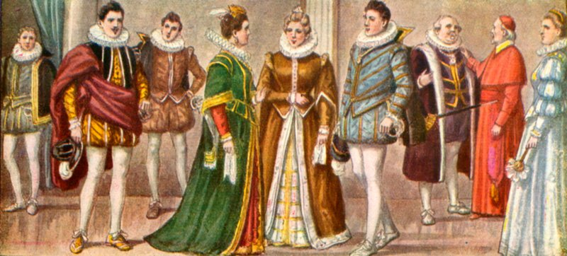 Traje de los Milaneses en 1598 de Tancredi Scarpelli