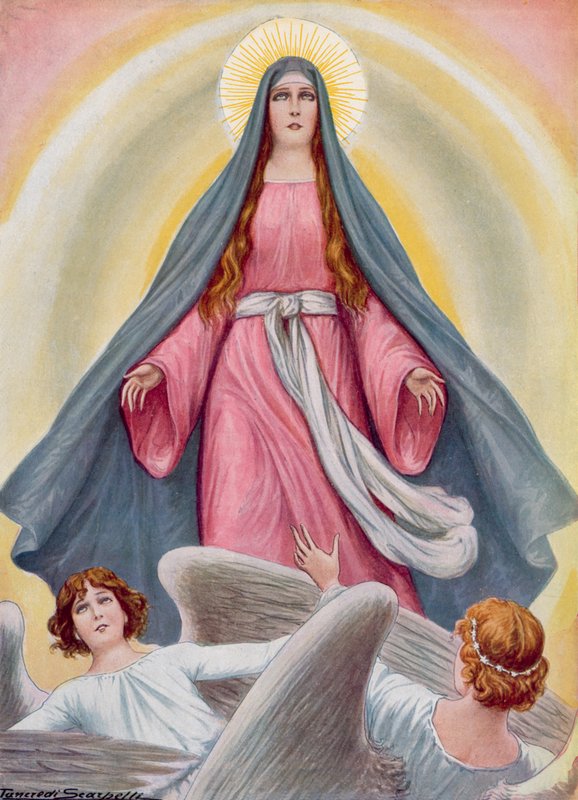 Ilustración para la Divina Comedia de Dante de Tancredi Scarpelli
