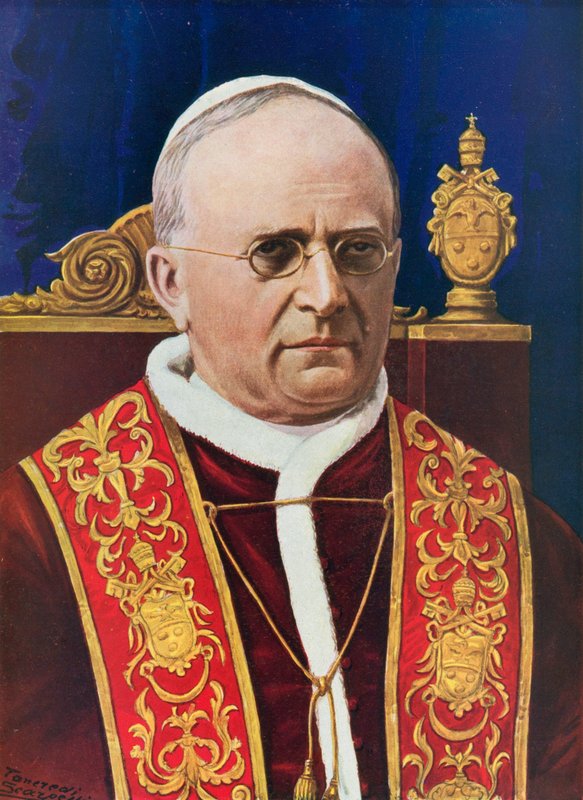 Papa Pío XI de Tancredi Scarpelli