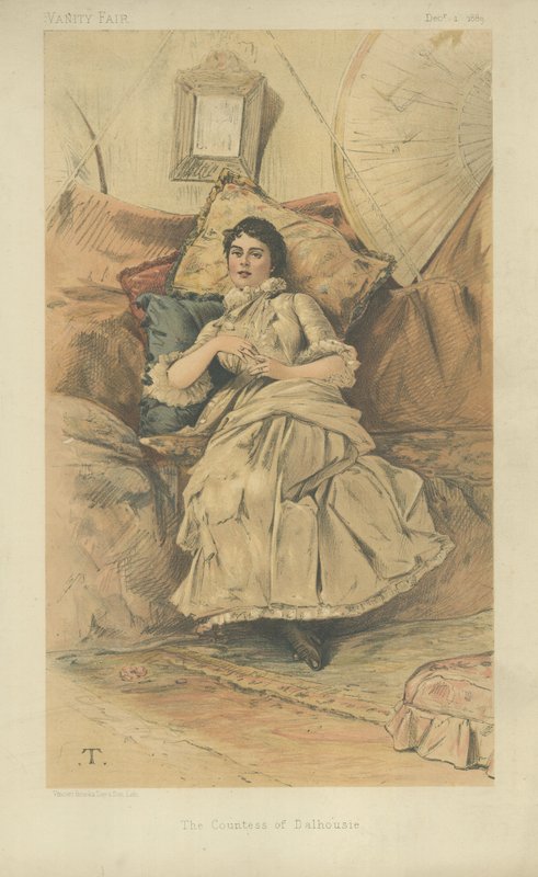 La condesa de Dalhousie de Theobald Chartran