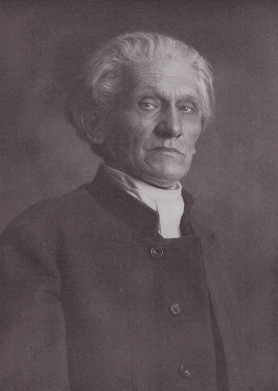Stefan George, poeta simbolista alemán (foto b/n) de Theodor Hilsdorf