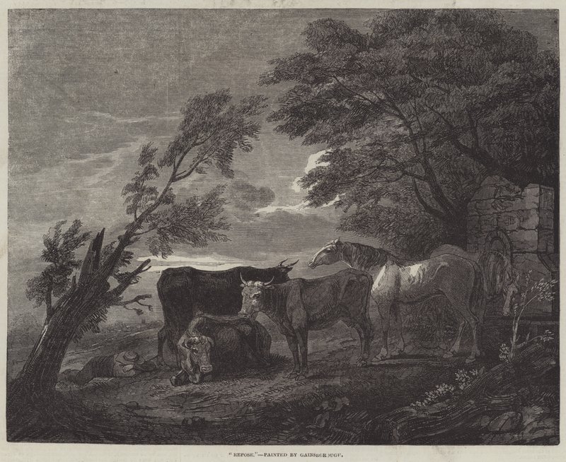 Reposo de Thomas Gainsborough