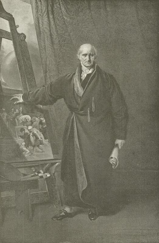 Benjamin West, Presidente de la Real Academia de Thomas Lawrence