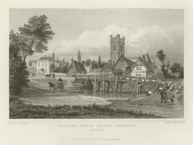 Easton, cerca de Great Dunmow, Essex de Thomas Mann Baynes