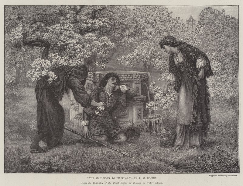 El hombre nacido para ser rey de Thomas Matthews Rooke