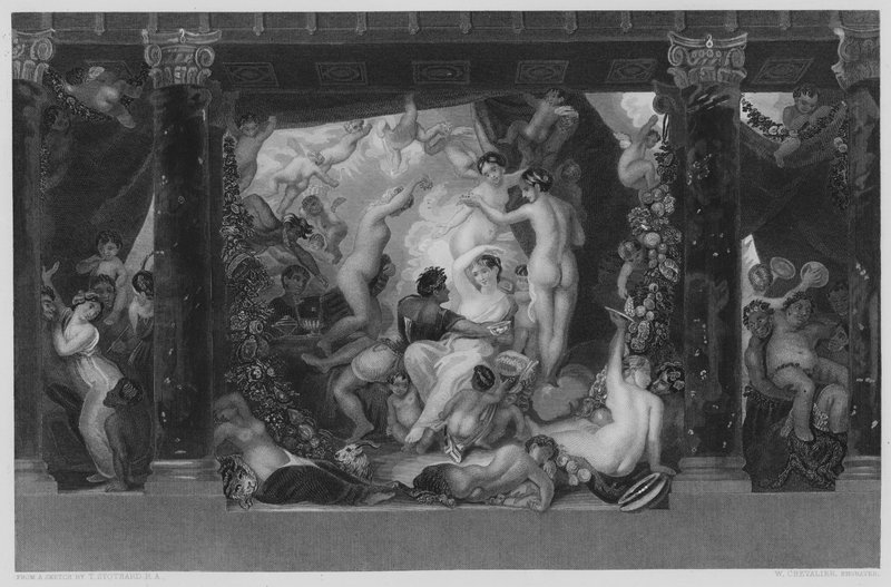 Intemperancia (de la imagen en la Galería Vernon) de Thomas Stothard