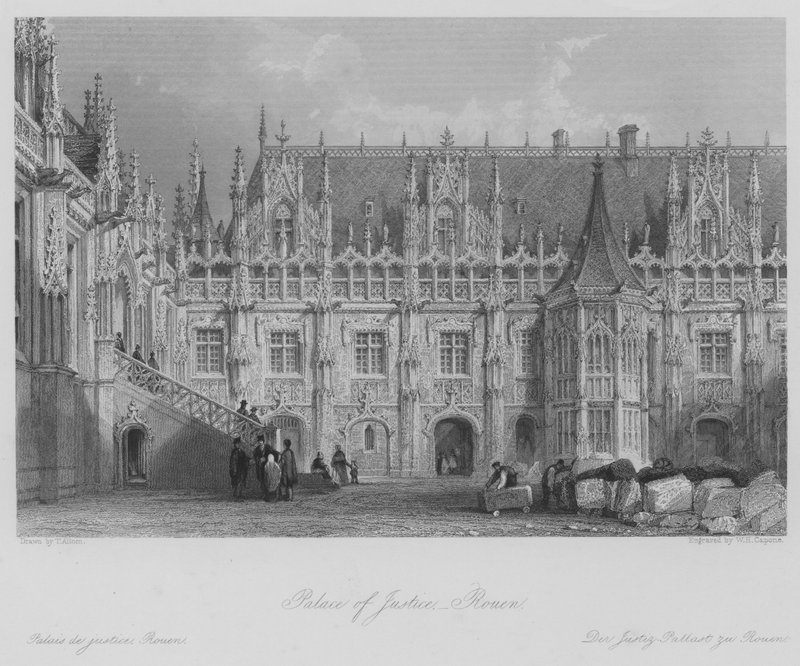 Palacio de Justicia, Ruan de Thomas (after) Allom