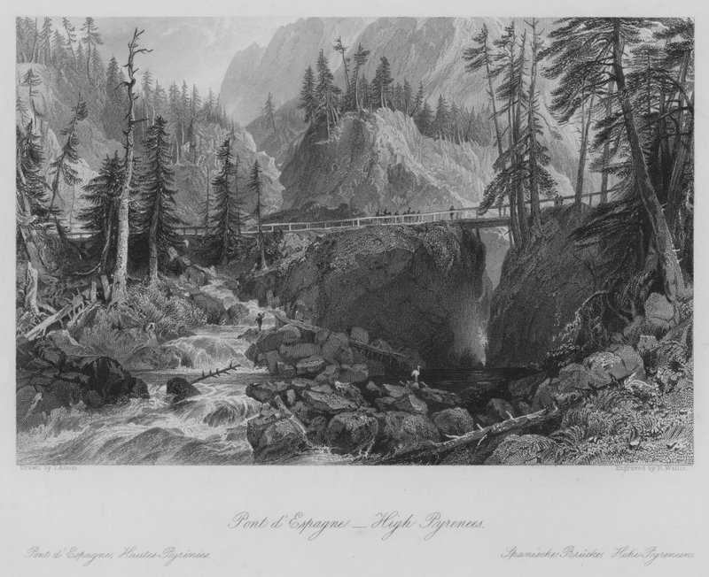 Puente de España, Altos Pirineos de Thomas (after) Allom