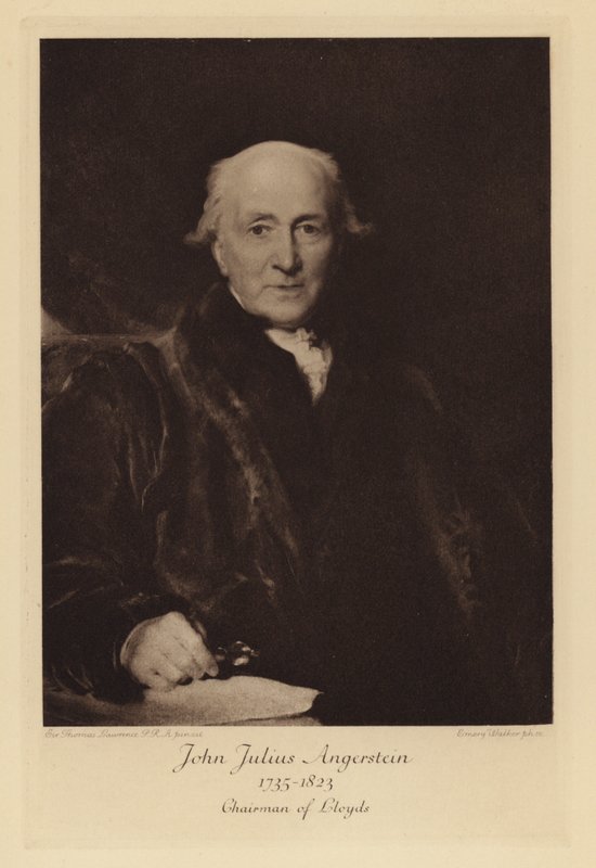 John Julius Angerstein, presidente de Lloyd