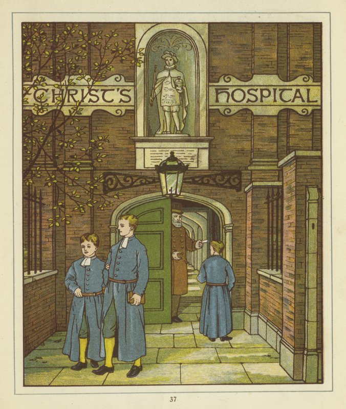 Hospital de Cristo en Greyfriars de Thomas Crane