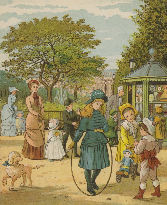 París: los Jardines del Palais Royale de Thomas Crane